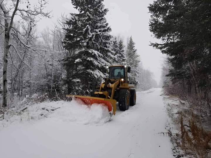 Travaux de déneigement Lac Saint-Jean