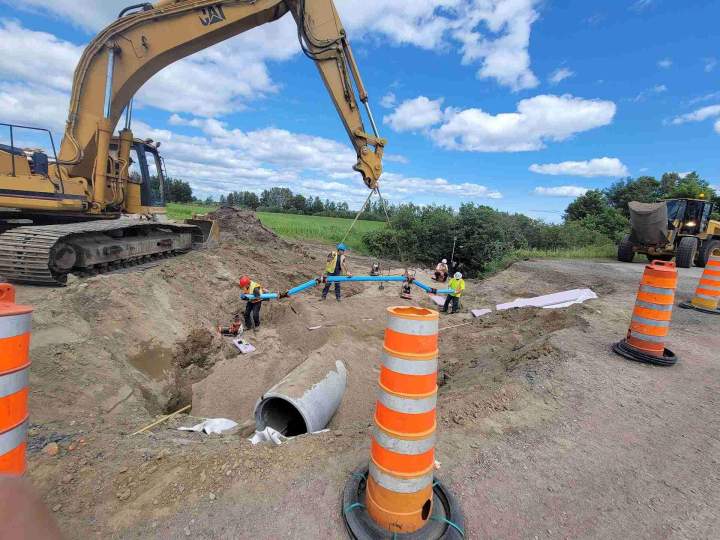 Engins spécialisés dans les travaux d'excavation Lac Saint-Jean